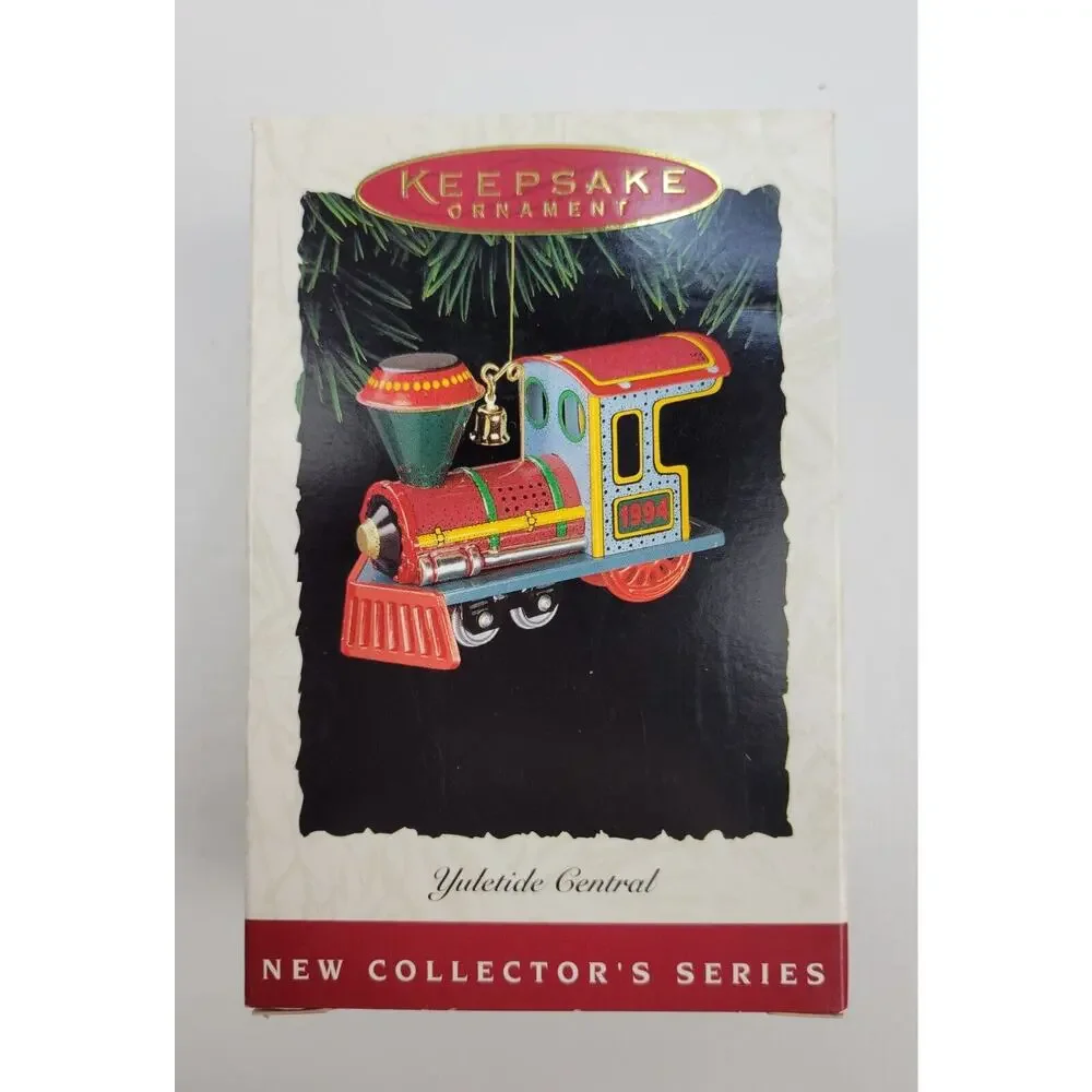 Hallmark Yuletide Carol Santa Train Locomotive #1 in Yuletide Central Series 94